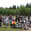 HOG Ride via Villiersdorp - Coffee stop at The Orchards on Sir Lowry's Pass