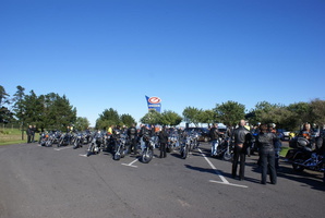 Regroup at Engen Garage to meet up with Northern Suburb's Riders