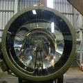 Front view of search light
