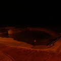 Tidal pool at Gonubie Beach at night