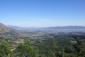 View over Paarl from Du Toit's Kloof Pass
