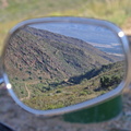 Rearview of the old pass