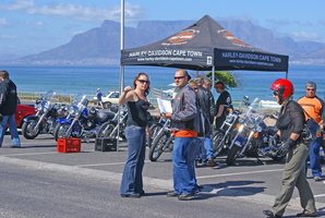 Mariska and Anthony from Harley-Davidson Dealership Cape Town