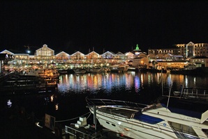 Cape Town Waterfront at Night