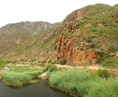 Part of old road just before Montagu, Route 62, South Africa