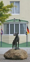 HOG Cape Peninsula Ride - Just Nuisance statue at Simonstown