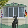 HOG Cape Peninsula Ride - Just Nuisance statue at Simonstown