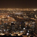 Cape Town CBD lights at night