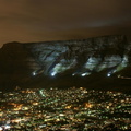 Table Mountain Floodlit, Cape Town