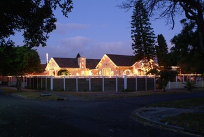 Christmas Lights on Private Houses in Pinelands, Cape Town
