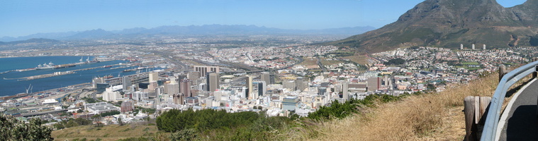 Cape Town - Panoramic View over CBD
