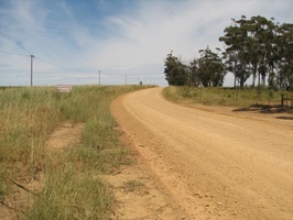 Country Road outside Riviersonderend, South Africa