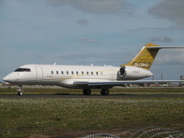 Brand new Global 5000 Jet at Ysterplaat Airshow, Cape Town