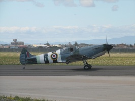 Spitfire Mark 26 at Ysterplaat Airshow, Cape Town