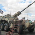 G6-45 155mm Self-Propelled Gun Howitzer at Ysterplaat Airshow, Cape Town