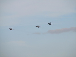 Four Electric Lightnings in Missing Man Formation, Ysterplaat Airshow