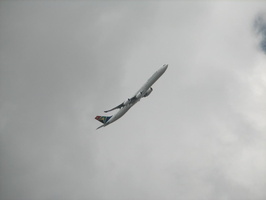 New SAA Airbus A340 at Ysterplaat Airshow