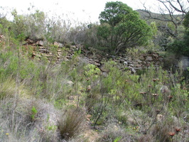 Old Franschhoek Pass Road - Part of Retaining Wall