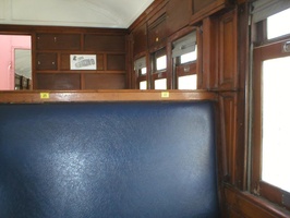 Closeup of Inside Old Train, Epping, Cape Town