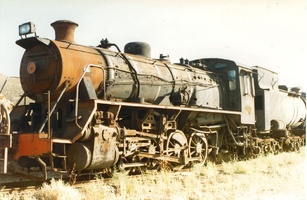 Steam Locomotive at Touwsrivier