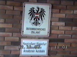 Arrival at Austrian Border Post