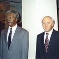 Madame Tassauds - Presidents Mandela and De Klerk