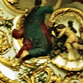 Ceiling sculpture at Mad King Ludwig's Castle, Germany