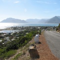 View towards Kommetjie with Chapman's Peak Drive in distance