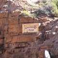 Sign at top of Chapman's Peak Drive at Viewpoint