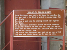 Some background on the Blockhouses