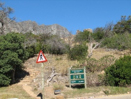 East Fort (Upper) View from Road, Hout Bay