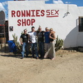 Group at Ronnie's Sex Shop