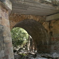 Old and Extended arches of oldest stone bridge in South Africa, Franschhoek Pass