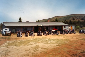 Harley ride to Matt Hurter's Music Farm Saloon