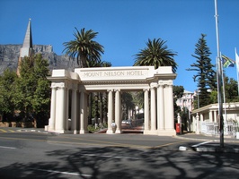 Entrance to Mount Nelson Hotel, Cape Town