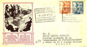 Spanish Commemorative Envelope