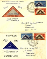 Postage Stamp Centenary South Africa 1953