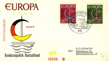First Day Cover - German