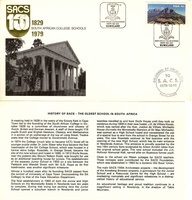 First Day Cover - SACS 150 Years