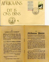 First Day Cover - Afrikaans
