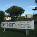 Old East Poort Station Sign