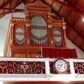 Inside the NG Church at Sutherland - old organ from Germany