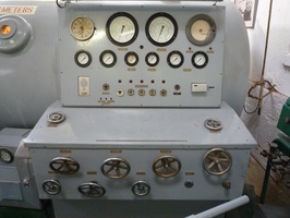 SA Navy Museum Simon's Town - Compression Chamber Controls