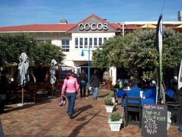 Making our way into Coco's at Hermanus
