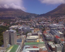 Cape Town - view South towards Kloof Nek