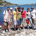 Our hiking group at the Hely-Hutchinson Reservoir