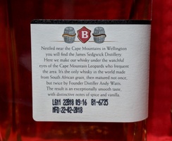 Bain's South African Single Grain Whisky