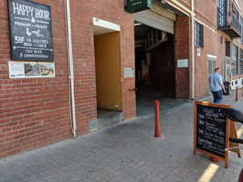 Devil's Peak Taproom Brewery in Woodstock - Entrance in Cecil Street