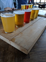 Devil's Peak Taproom Brewery in Woodstock - Taster Tray