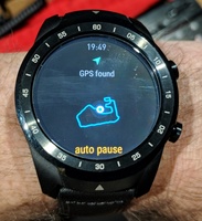TicWatch Pro able to display GPS track